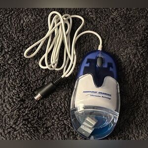 Awesome “Aqua Mouse” with Tiny Floating Laptop, Y2K Advertising -Not Tested-